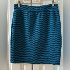 LP stretchy turquoise skirt